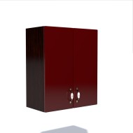 Corp superior 62 cu 2 usi Zebra MDF rosu simplu Corp superior 62 cu 2 usi Zebra MDF rosu simplu